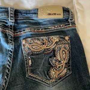 Grace in LA bootcut jeans size 28